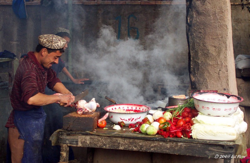 Breakfast.jpg - Kashgar Sunday Bazaar