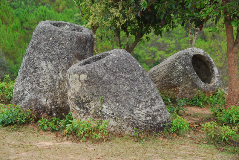 Three.jpg - Plain of Jars, Site 2, near Pon Savan