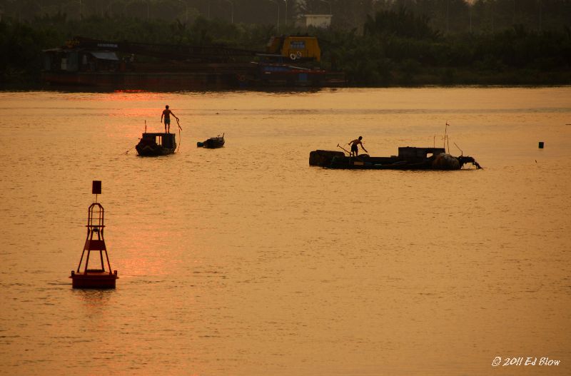 Two Men and One Buoy