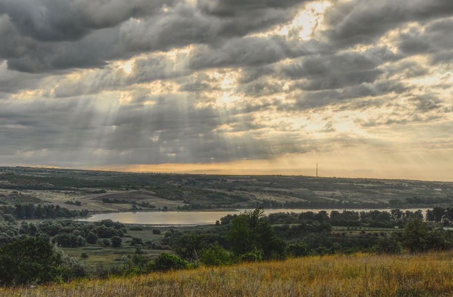 Clouds Over Lake Costesti